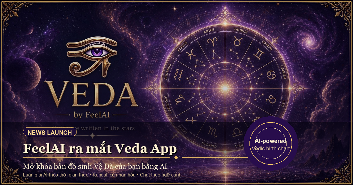 FeelAI Launches Veda App: Explore Vedic Birth Charts with AI